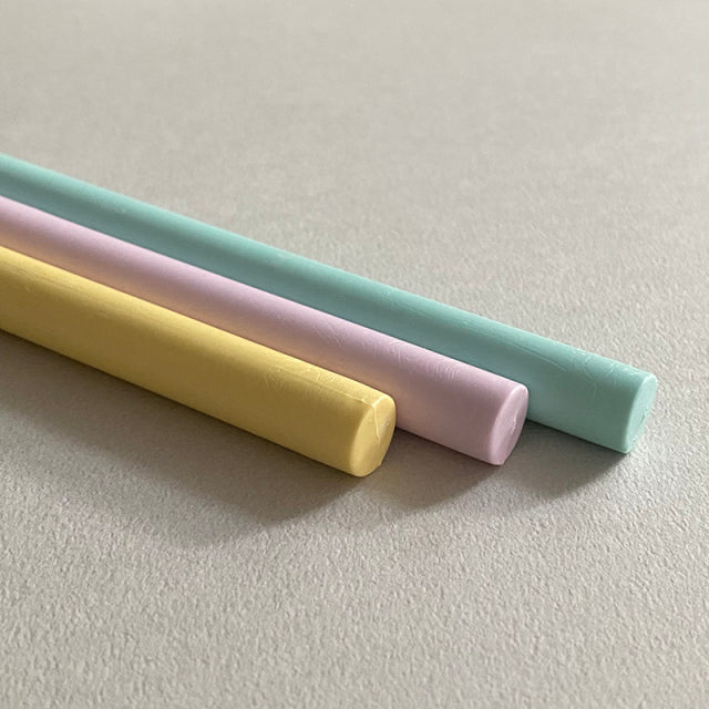 Raleigh Paper/グルーガンワックス/Pastel Glue Gun Wax-Pack of 6