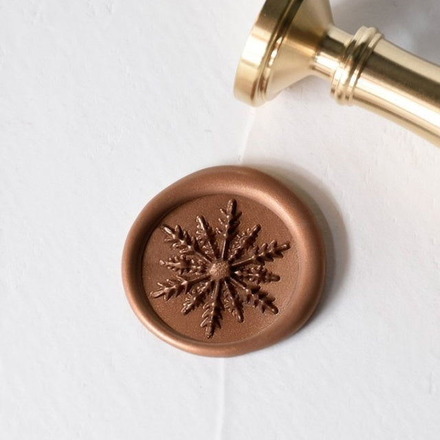 Raleigh Paper/シーリングスタンプ＆ワックス/Wax Stamp - Snow Crystal