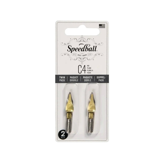 Speedball/Calligraphy Nib/C4 Nibs - Set of 2