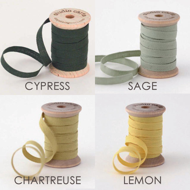 Studio Carta/コットンリボン/Cotton Ribbon 全21色