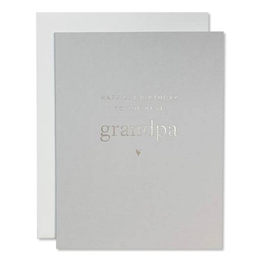 Smitten On Paper/Single Card/Grandpa Birthday Greeting Card