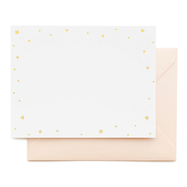 Sugar Paper/Box Card/Starry Hearts Noteset