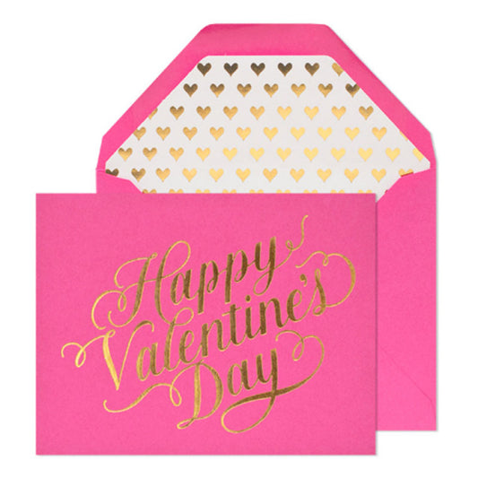 Sugar Paper/Single Card/Happy Valentines Day, Pink