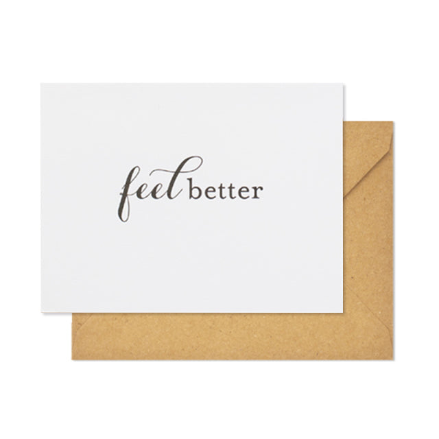 Sugar Paper/Single Card/Feel Better