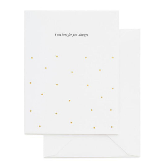 Sugar Paper/Single Card/Here For You Always