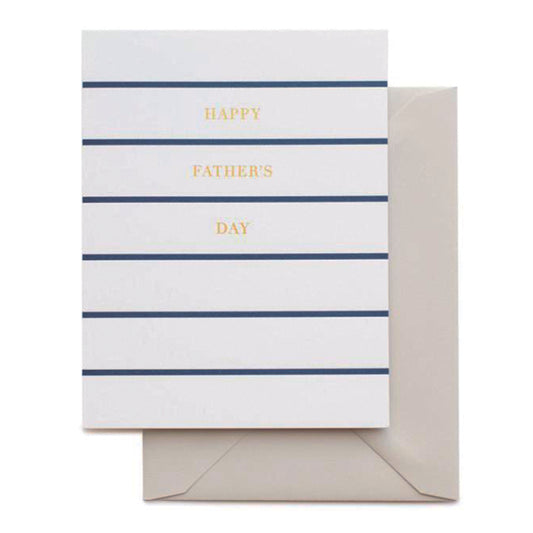 Sugar Paper/Single Card/Father's Day Stripe