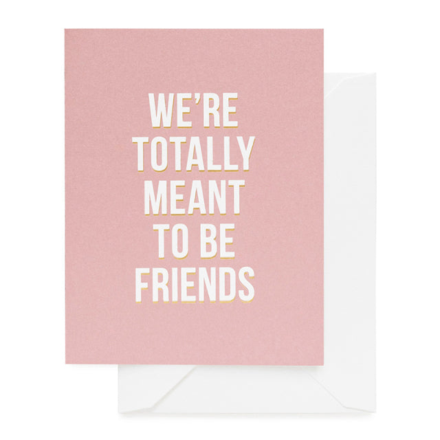 Sugar Paper/Single Card/Meant to Be Friends