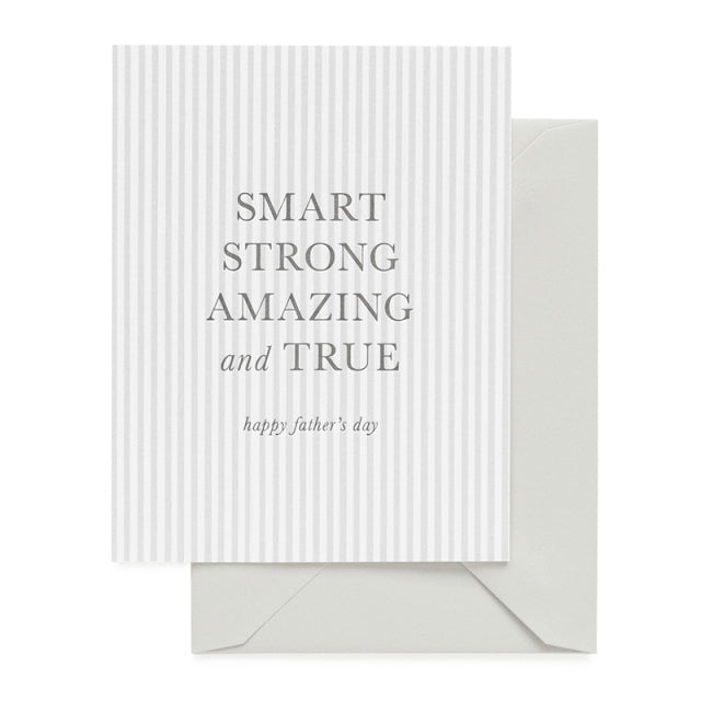 Sugar Paper/Single Card/Smart, Strong, Amazing