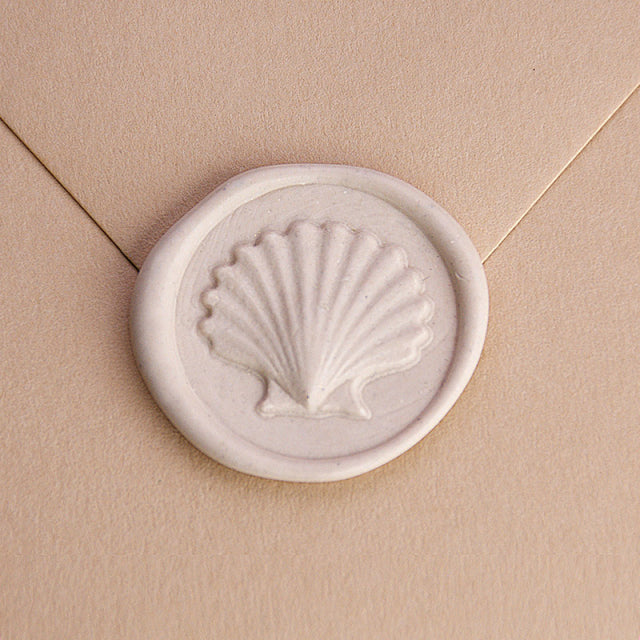 Raleigh Paper/シーリングスタンプ＆ワックス/ Wax Stamp - Seashell