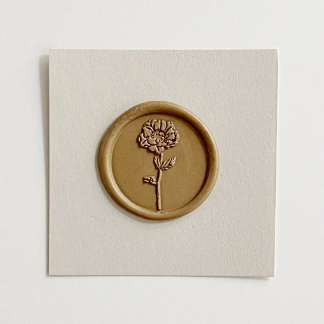 Paper Tree/シーリングスタンプ＆ワックス/Paper Tree 10th Anniversary Sealing Stamp -Anemone