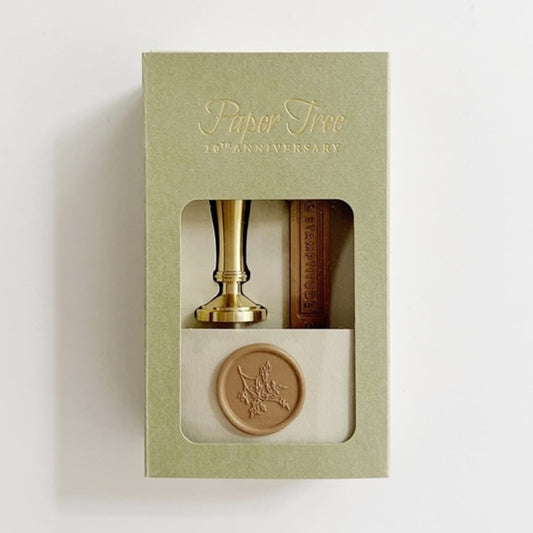 Paper Tree/Sealing Stamp &amp; Wax/Paper Tree 10th Anniversary Sealing Stamp -Jasmine