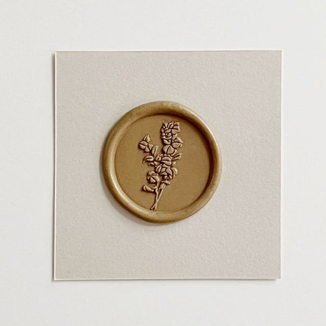 Paper Tree/Sealing Stamp &amp; Wax/Paper Tree 10th Anniversary Sealing Stamp -Eucalyptus