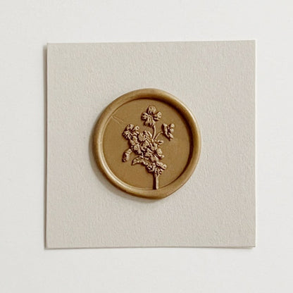Paper Tree/Sealing Stamp &amp; Wax/Paper Tree 10th Anniversary Sealing Stamp -Dogwood