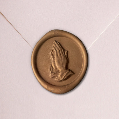 Raleigh Paper/Sealing Stamp &amp; Wax/Wax Stamp - Faith