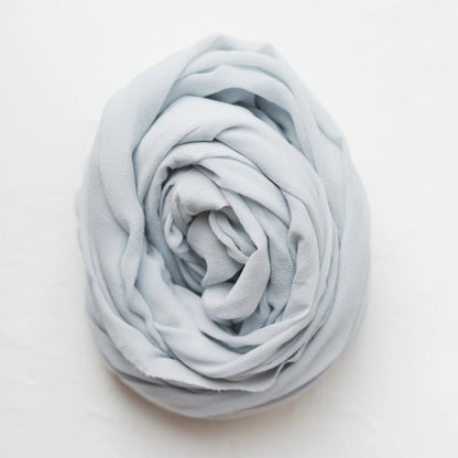 STELLA WOLFE/Silk table runner/French Blue