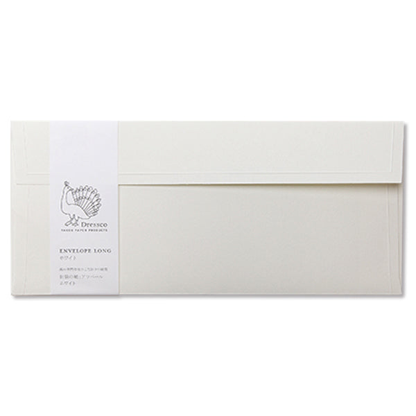 TAKEO PAPER PRODUCTS/Envelope Long/Dressco Envelope Long: White