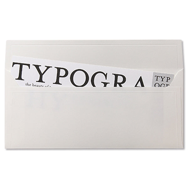 TAKEO PAPER PRODUCTS/Envelope Long/Dressco Envelope Long: White