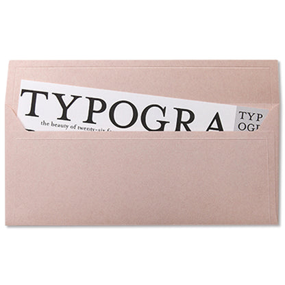 TAKEO PAPER PRODUCTS/封筒 Long/Dressco Envelope Long: Sakura