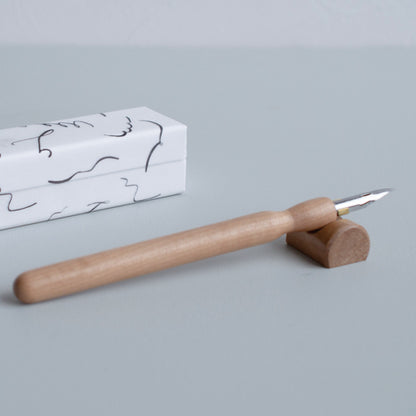 Tag Stationery/Calligraphy Holder/Dip pen set for enjoying ink Tsubaki