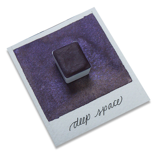 [Available Oct 16 (Fri) at 8 PM] The Creative Kinds / Calligraphy Ink / Single Half Pan Soft Shimmer - Deep Space