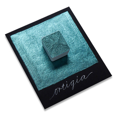 [Available 10/16 (Fri) at 8 PM] The Creative Kinds / Calligraphy Ink / Single Half Pan Shimmer - Ortigia