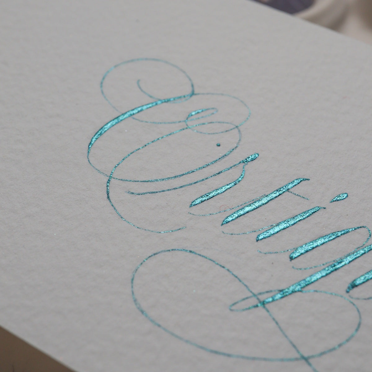[Available 10/16 (Fri) at 8 PM] The Creative Kinds / Calligraphy Ink / Single Half Pan Shimmer - Ortigia
