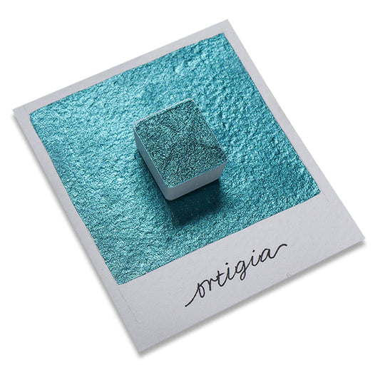 [Available 10/16 (Fri) at 8 PM] The Creative Kinds / Calligraphy Ink / Single Half Pan Shimmer - Ortigia