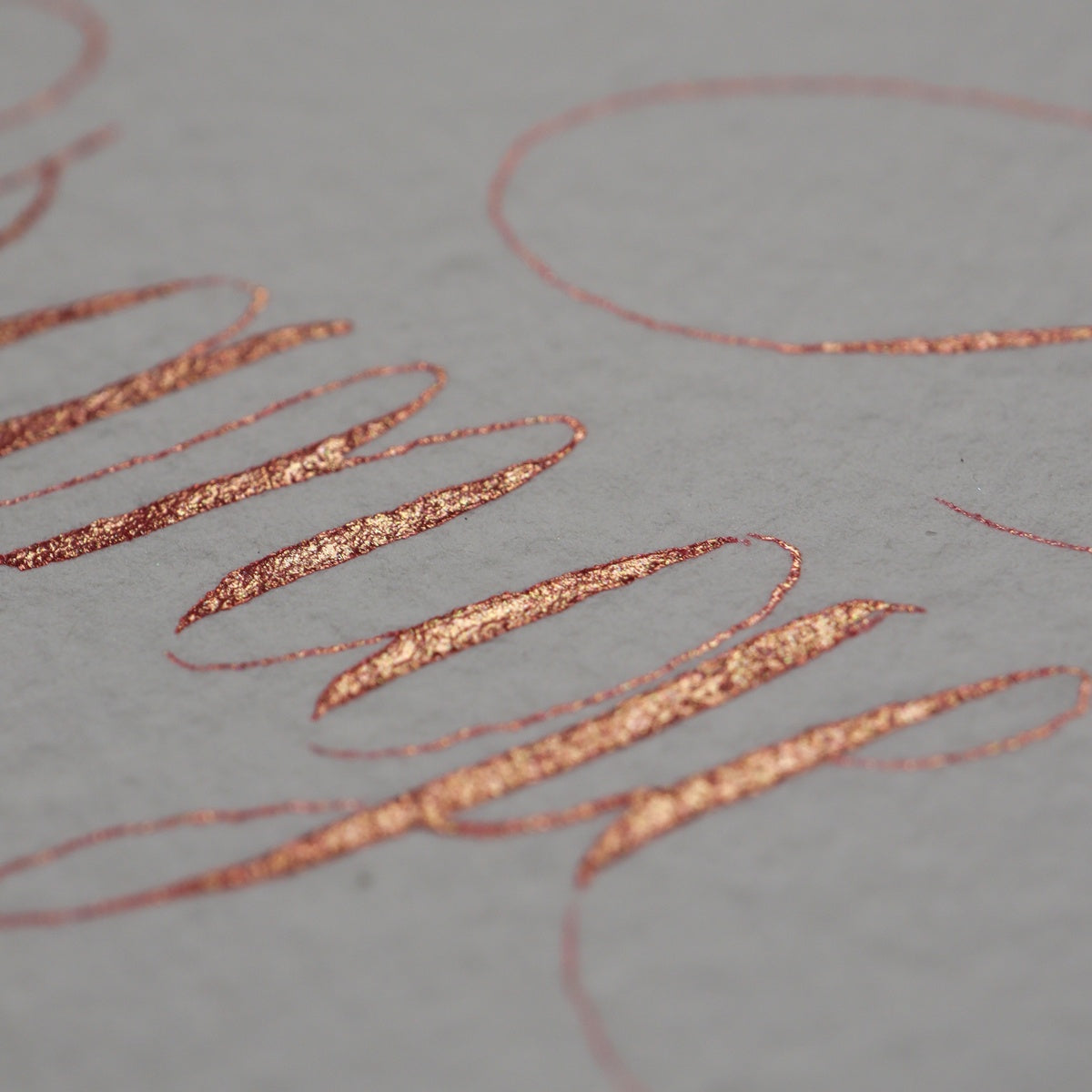 [Available 10/16 (Fri) at 8 PM] The Creative Kinds / Calligraphy Ink / Single Half Pan Shimmer - Blood Orange