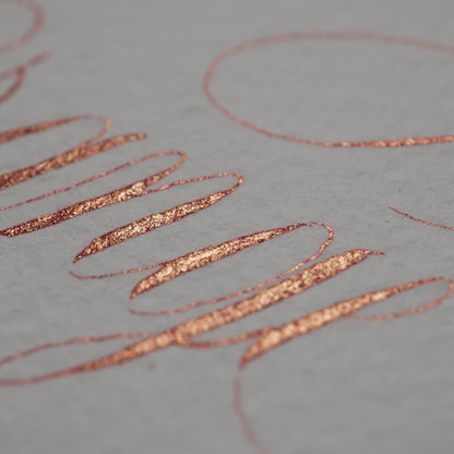 [Available 10/16 (Fri) at 8 PM] The Creative Kinds / Calligraphy Ink / Single Half Pan Shimmer - Blood Orange