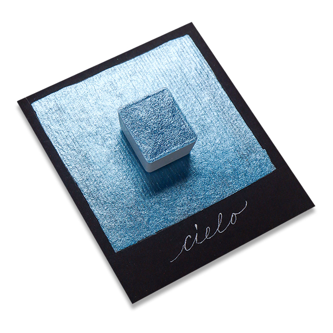 [Release: Fri, Oct 16, 8:00 PM] The Creative Kinds / Calligraphy Ink / Single Half Pan Shimmer - Cielo