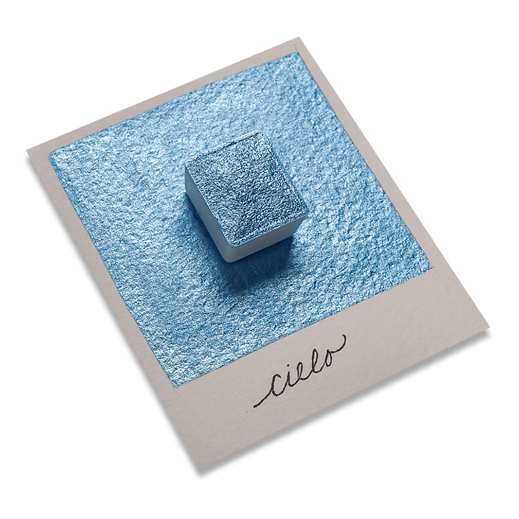 [Release: Fri, Oct 16, 8:00 PM] The Creative Kinds / Calligraphy Ink / Single Half Pan Shimmer - Cielo