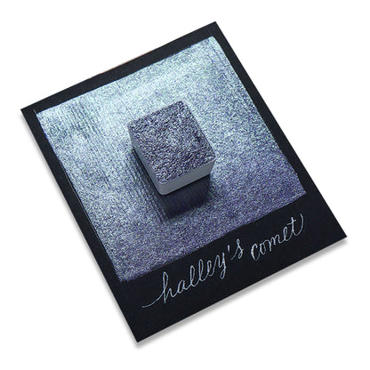 [Available Oct 16 (Fri) at 8 PM] The Creative Kinds / Calligraphy Ink / Single Half Pan Shimmer - Halley's Comet