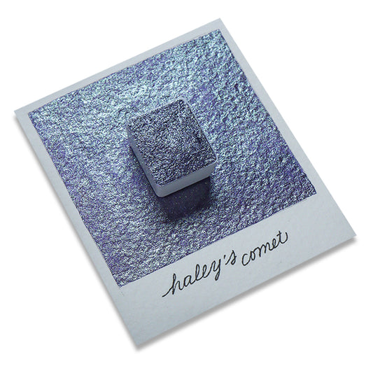 [Available Oct 16 (Fri) at 8 PM] The Creative Kinds / Calligraphy Ink / Single Half Pan Shimmer - Halley's Comet