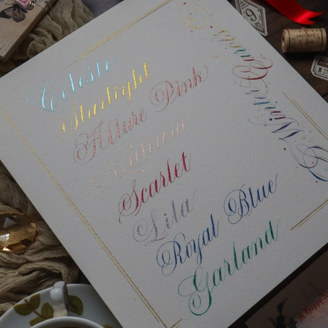 The Creative Kinds/Calligraphy Ink/Winter Carols Set