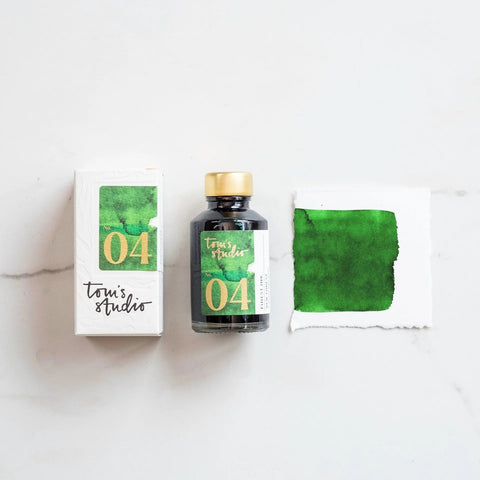 Tom's Studio/Ink/Fountain Pen Ink - 04 New Forest Green