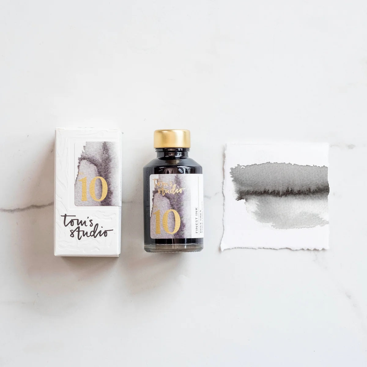 Tome Ink Tom's Studio/インク/Fountain Pen Ink - 10 Dove Grey | ペーパーツリー