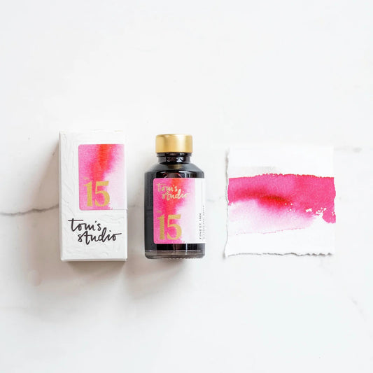 Tom's Studio/インク/Fountain Pen Ink - 15 Rambling Rose