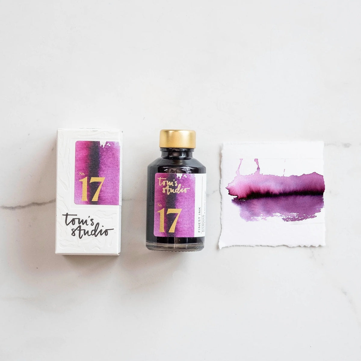 Tom's Studio/Ink/Fountain Pen Ink - 17 Damson