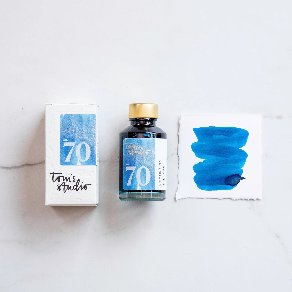 Tom's Studio/Ink/Fountain Pen Ink - 70 Kingfisher