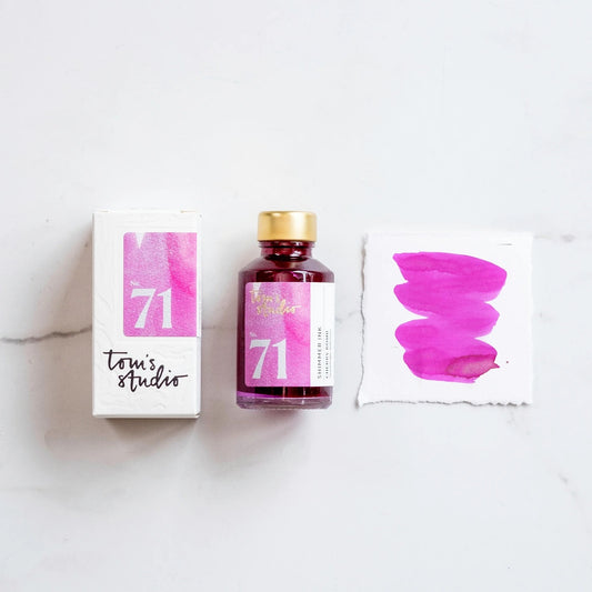 Tom's Studio/インク/Fountain Pen Ink - 71 Cherry Bomb