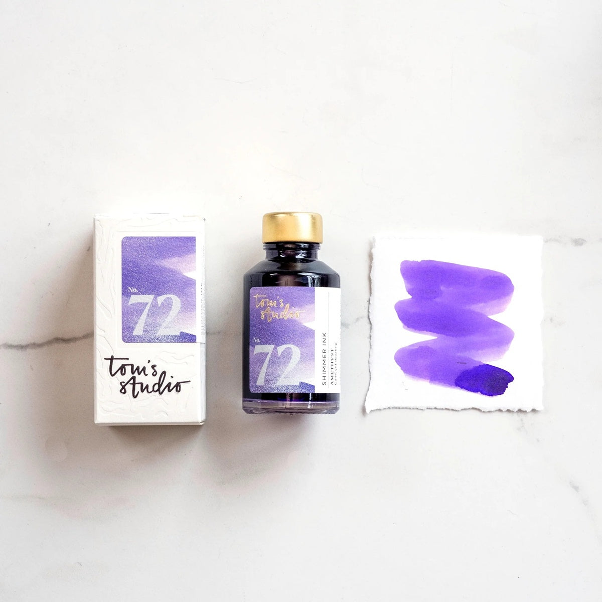 Tom's Studio/Ink/Fountain Pen Ink - 72 Amethyst