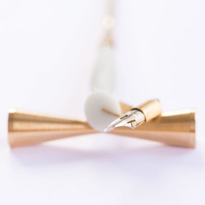 Tom's Studio/カリグラフィーペンレスト/Brass Pen Rest