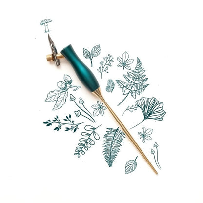 Tom's Studio/カリグラフィーホルダー/Bloom - Calligraphy Pen - Ivy