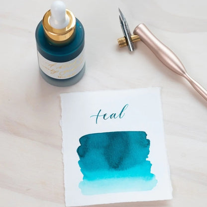 Tom's Studio/カリグラフィーインク/Calligraphy Ink - Teal