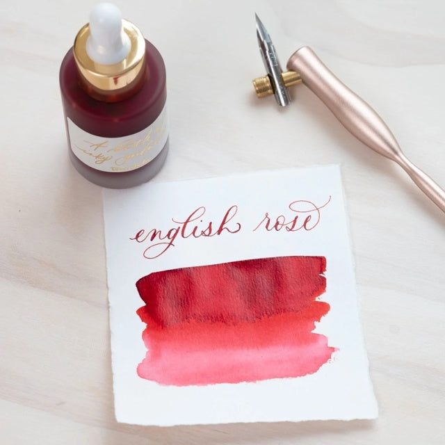 Tom's Studio/カリグラフィーインク/Calligraphy Ink - English Rose