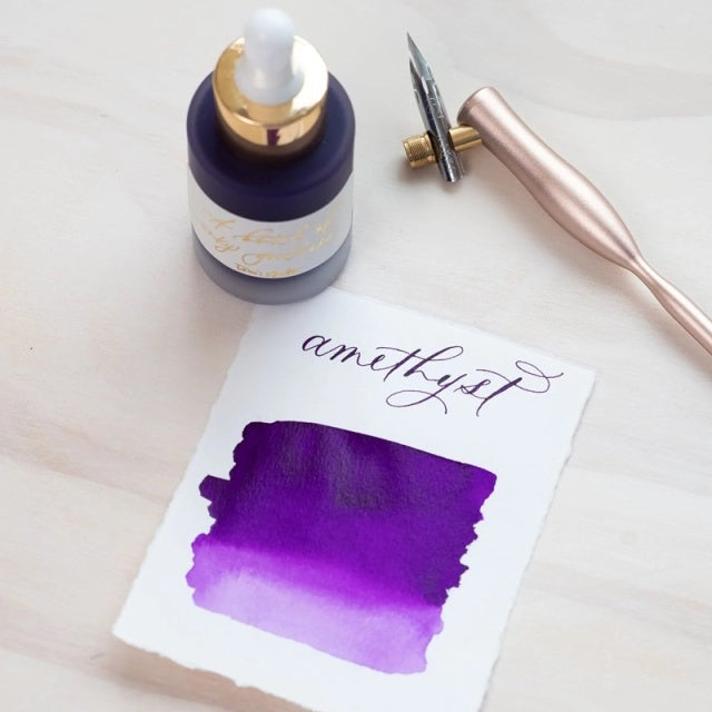 Tom's Studio/カリグラフィーインク/Calligraphy Ink - Amethyst