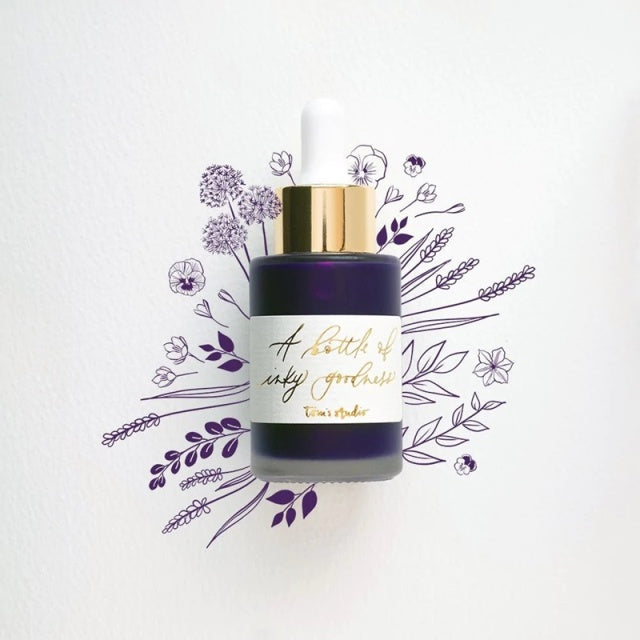 Tom's Studio/カリグラフィーインク/Calligraphy Ink - Amethyst