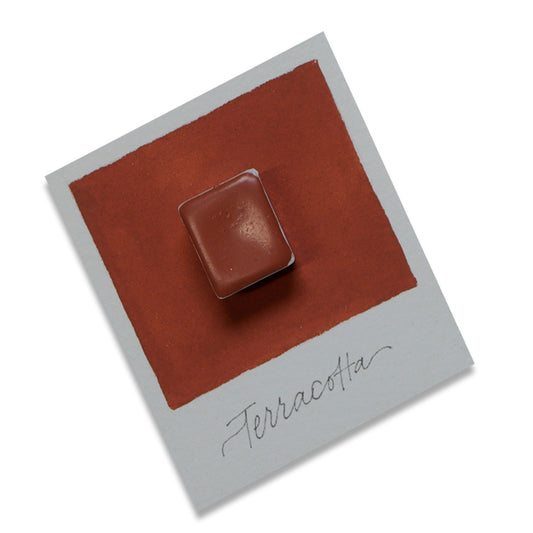 The Creative Kinds/カリグラフィーインク/Single Half Pan Crema - Terracotta