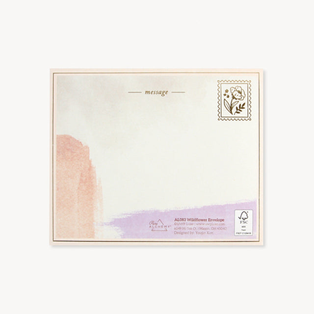 UWP LUXE/シングルカード/Wildflower Envelope