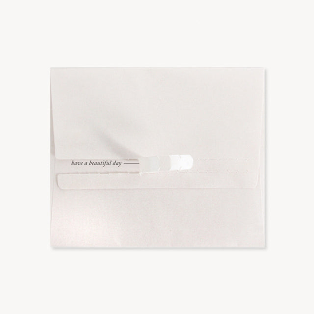 UWP LUXE/Single Card/Wildflower Envelope